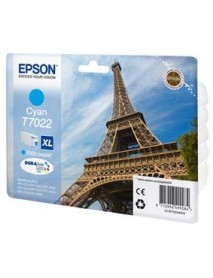 Epson T7022 Cyan Mavi 2.000 Sayfa Mürekkep Kartuş T70224010 Epson T7022 Cyan Mavi 2.000 Sayfa Mürekkep Kartuş T70224010