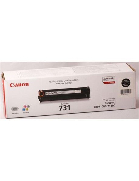 Canon CRG-731BK Black Siyah 1.400 Sayfa Toner LBP7110 MF628/8230/8280