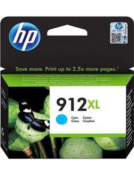 HP 912XL Yüksek Kapasite Cyan Mavi Kartuş 3YL81A