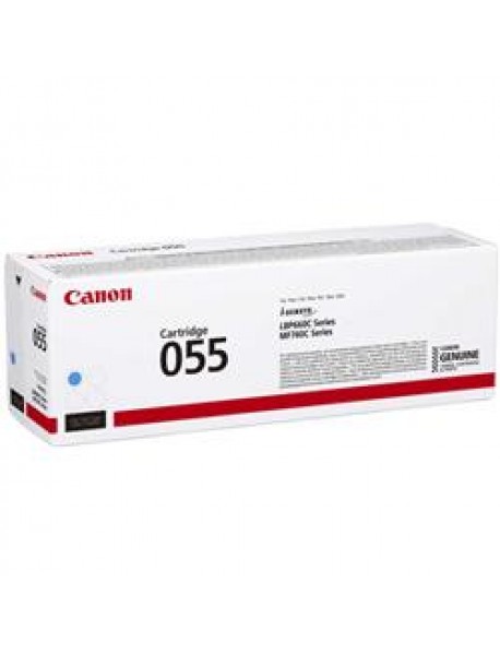 Canon CRG-055C Cyan Mavi 2.100 Sayfa Toner MF742