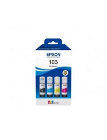 Epson 103 Cyan/Magenta/Yellow/Black Mavi/Kırmızı/Sarı/Siyah T00S6 4lü Multipack Kartuş Epson 103 Cyan/Magenta/Yellow/Black Mavi/Kırmızı/Sarı/Siyah T00S6 4lü Multipack Kartuş