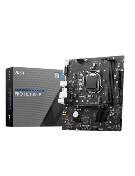 Msı Pro H510M-B 2933MHz DDR4 Soket 1200 M.2 HDMI VGA mATX 10.Nesil Anakart