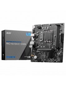 Msı Pro H610M-E 3200MHz DDR4 Soket 1700 M.2 HDMI VGA mATX Anakart Msı Pro H610M-E 3200MHz DDR4 Soket 1700 M.2 HDMI VGA mATX Anakart