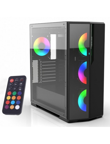 Inca Emg-17XB 4X1200mm Kumandalı ARGB Fan Gaming Computer Case