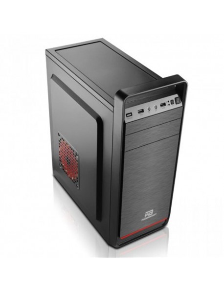 PowerBoost VK-A005S 250w ATX kulplu Shiny Piano Siyah Kasa 