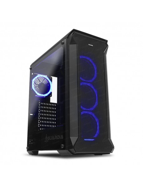 Dark GUARDIAN 4x12cm Dual RGB Fan USB3.0 T-Glass ATX Oyuncu Kasası