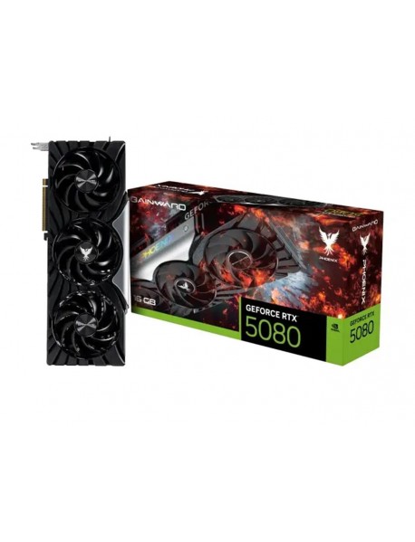Gainward GeForce RTX5080 Phoenix 16GB GDDR7 256bit Gaming Kırmızı Kutu Ekran Kartı
