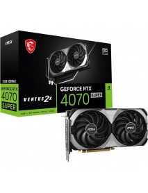 Msı Vga Geforce Rtx4070 Super 12G Ventus 2X Oc 12Gb Gddr6X 192B Dx12 Pcıe (3Xdp 1Xhdmı) Ekran Kartı Msı Vga Geforce Rtx4070 Super 12G Ventus 2X Oc 12Gb Gddr6X 192B Dx12 Pcıe (3Xdp 1Xhdmı) Ekran Kartı