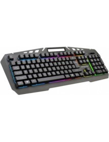 Acer OKW213 Siyah RGB Rainbow Backlit Gaming Keyboard Rainbow (Kablo Uzunluğu 1,5mt)