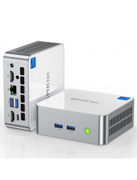 GMKtec M3 Intel 12.Nesil i5 12450H 16Gb 512GB SSD Wi-Fi 6 BT 5.2 Win11 PRO Mini PC